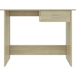 ASUPERMALL Bureau Chene Sonoma 100 X 50 X 76 Cm Agglomere -France Bureau Soldes 2022 28761380 5