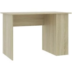 ASUPERMALL Bureau Chene Sonoma 110x60x73 Cm Agglomere -France Bureau Soldes 2022 28761477 2