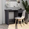 ASUPERMALL Bureau Gris Brillant 100 X 50 X 76 Cm Agglomere 2 ASUPERMALL Bureau Gris Brillant 100 X 50 X 76 Cm Agglomere -France Bureau Soldes 2022 28761539 1