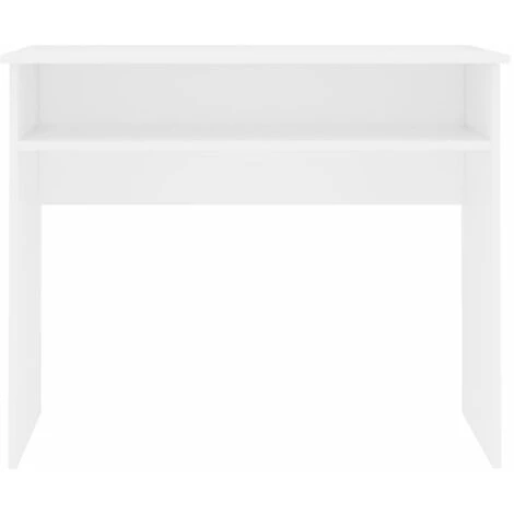 ASUPERMALL Bureau Blanc 90x50x74 Cm Agglomere 5 ASUPERMALL Bureau Blanc 90x50x74 Cm Agglomere – Image 3