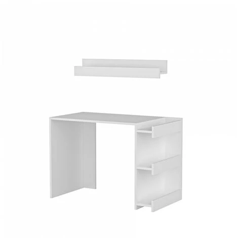 AZURA HOME DESIGN Bureau NISA - Blanc 4 AZURA HOME DESIGN Bureau NISA - Blanc – Image 2