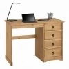 IDIMEX Bureau SALSA Avec Rangement 4 Tiroirs En Pin Massif Finition Teintée/cirée, Style Mexicain - Naturel 1 IDIMEX Bureau SALSA Avec Rangement 4 Tiroirs En Pin Massif Finition Teintée/cirée, Style Mexicain - Naturel -France Bureau Soldes 2022 29109647 1