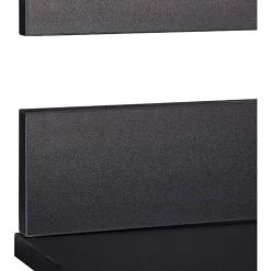 HELLOSHOP26 Bureau Adulte Compartiments Et Dossier Table De Travail Pour Jeunes étudiants 110 Cm Bois Et Fer Noir - Bois -France Bureau Soldes 2022 29365071 5