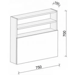 AZURA HOME DESIGN Bureau BILBO - Blanc -France Bureau Soldes 2022 29573476 4