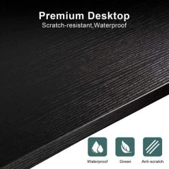 QDRECLOD Bureau Informatique Ordinateur Table D’étude En Forme De L, Bureau D’Angle, Grand Bureau PC Portable Study Table De Jeu Station De Travail Pour Bureau à Domicile - Noir 10 QDRECLOD Bureau Informatique Ordinateur Table D’étude En Forme De L, Bureau D’Angle, Grand Bureau PC Portable Study Table De Jeu Station De Travail Pour Bureau à Domicile - Noir -France Bureau Soldes 2022 29653147 4