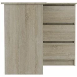 Selsey GERANIO - Bureau D’angle - Chêne Sonoma - 124 Cm - Universel - Style Scandinave -France Bureau Soldes 2022 29721881 4