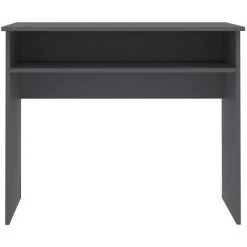 TRUE DEAL Bureau Gris 90x50x74 Cm Aggloméré -France Bureau Soldes 2022 30020228 4