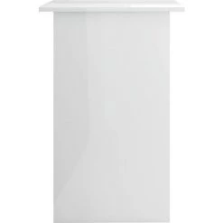 TRUE DEAL Bureau Blanc Brillant 90x50x74 Cm Aggloméré 11 TRUE DEAL Bureau Blanc Brillant 90x50x74 Cm Aggloméré -France Bureau Soldes 2022 30020238 5