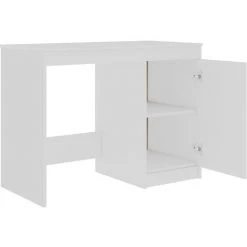 TRUE DEAL Bureau Blanc 100x50x76 Cm Aggloméré -France Bureau Soldes 2022 30020671 4