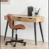 CONCEPT-USINE Bureau Scandinave Avec Tiroirs Noir -France Bureau Soldes 2022 30852809 1