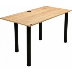 MEBEL SYSTEM MÖBEL SYSTEM Bureau De Jeu, Table D'ordinateur, Table De Joueur, Gaming Desk, Système De Gestion Des Câbles / Chemin De Câbles:marron -France Bureau Soldes 2022 31026198 2