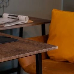 URBAN MEUBLE Bureau En L/angle Au Style Industriel Métal Et Bois Sombre 11 URBAN MEUBLE Bureau En L/angle Au Style Industriel Métal Et Bois Sombre -France Bureau Soldes 2022 31490050 5