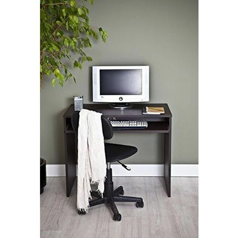 TOPKIT Intradisa 900 - Table D'ordinateur économique Wengué 3 TOPKIT Intradisa 900 - Table D'ordinateur économique Wengué