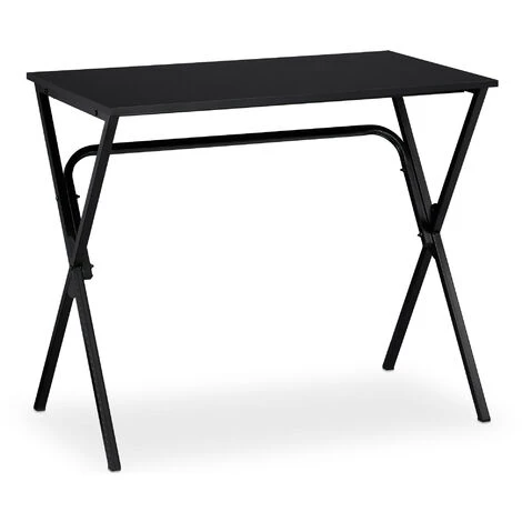 Relaxdays Bureau,Table De Travail, Simple Et Peu Encombrante,pour La Maison, Chambre D’ado Et Bureau, HlP:76x90x53cm 4 Relaxdays Bureau,Table De Travail, Simple Et Peu Encombrante,pour La Maison, Chambre D’ado Et Bureau, HlP:76x90x53cm – Image 2