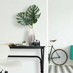 Relaxdays Bureau,Table De Travail, Simple Et Peu Encombrante,pour La Maison, Chambre D’ado Et Bureau, HlP:76x90x53cm -France Bureau Soldes 2022 31795805 4