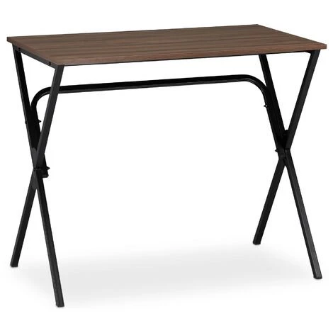 Relaxdays Bureau,Table De Travail, Simple Et Peu Encombrante,pour La Maison, Chambre D’ado Et Bureau, HlP:76x90x53cm 4 Relaxdays Bureau,Table De Travail, Simple Et Peu Encombrante,pour La Maison, Chambre D’ado Et Bureau, HlP:76x90x53cm – Image 2