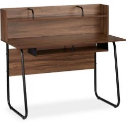 Relaxdays Bureau, Etagères Sous Plaque De Travail, Etagère Plus, Sortie De Câble,HxlxP:109x120x60 Cm, Choix De Couleurs -France Bureau Soldes 2022 31795898 2