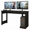 BEAUX MEUBLES PAS CHERS Bureau Gamer 136 Cm Noir -France Bureau Soldes 2022 31869812 1