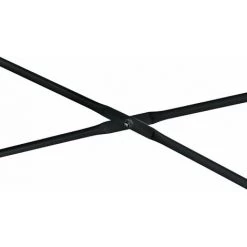 HELLOSHOP26 Bureau Poste De Travail D Ordinateur Table Métal Et MDF 120 Cm Noir - Métal -France Bureau Soldes 2022 32077390 5