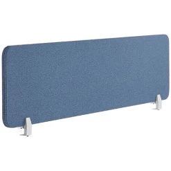 BELIANI Séparateur De Bureau 180 X 40 Cm Bleu - Bleu