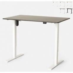 OFFICE24 Bureau électrique Réglable En Hauteur Pour Bureau Et Studio Standwalk 120x60 | Couleur: Noir