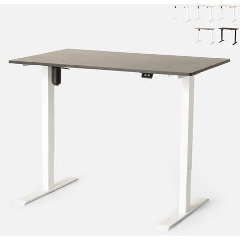 OFFICE24 Bureau électrique Réglable En Hauteur Pour Bureau Et Studio Standwalk 120x60 | Couleur: Noir 3 OFFICE24 Bureau électrique Réglable En Hauteur Pour Bureau Et Studio Standwalk 120x60 | Couleur: Noir