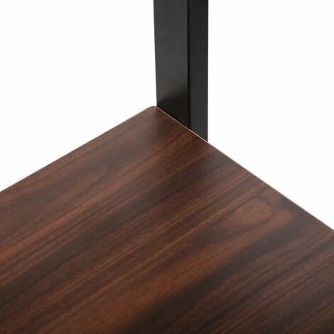 Versa Olympia Bureau Informatique Table D'étude Pour Ordinateur, 146,5x48x74cm - Marron 5 Versa Olympia Bureau Informatique Table D'étude Pour Ordinateur, 146,5x48x74cm - Marron – Image 3