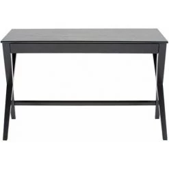 Bureau BOBOCHIC - Bureau WRITTEN Plaqué Chêne Noir - Noir -France Bureau Soldes 2022 32599481 5