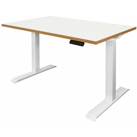 Bureau Assis-debout électrique Ototo | LxP 1200 X 800 Mm | Boutons De Mémorisation | Blanc-Chêne | Novigami - Chêne Blanc 3 Bureau Assis-debout électrique Ototo | LxP 1200 X 800 Mm | Boutons De Mémorisation | Blanc-Chêne | Novigami - Chêne Blanc