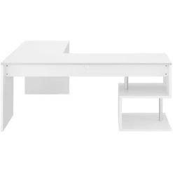 AHD AMAZING HOME DESIGN Bureau D'angle Pour étude Au Design Moderne 180 X 160 Cm Blanc Vilnis 10 AHD AMAZING HOME DESIGN Bureau D'angle Pour étude Au Design Moderne 180 X 160 Cm Blanc Vilnis -France Bureau Soldes 2022 32711681 4