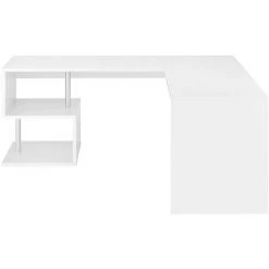 AHD AMAZING HOME DESIGN Bureau D'angle Pour étude Au Design Moderne 180 X 160 Cm Blanc Vilnis 11 AHD AMAZING HOME DESIGN Bureau D'angle Pour étude Au Design Moderne 180 X 160 Cm Blanc Vilnis -France Bureau Soldes 2022 32711681 5
