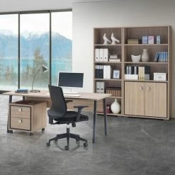 ALTOBUY LYDIA - Caisson à Roulette Aspect Bois H50cm Pour Bureau - Marron Clair 7 ALTOBUY LYDIA - Caisson à Roulette Aspect Bois H50cm Pour Bureau - Marron Clair -France Bureau Soldes 2022 32824883 3