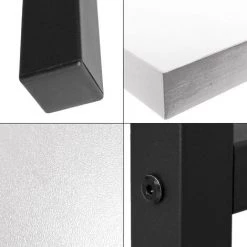 ML-DESIGN Table Bureau Informatique Ordinateur Meuble De Travail Blanc/noir 120 X 60 Cm 10 ML-DESIGN Table Bureau Informatique Ordinateur Meuble De Travail Blanc/noir 120 X 60 Cm -France Bureau Soldes 2022 32827893 4