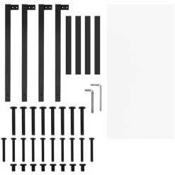 ML-DESIGN Table Bureau Informatique Ordinateur Meuble De Travail Blanc/noir 120 X 60 Cm 11 ML-DESIGN Table Bureau Informatique Ordinateur Meuble De Travail Blanc/noir 120 X 60 Cm -France Bureau Soldes 2022 32827893 5