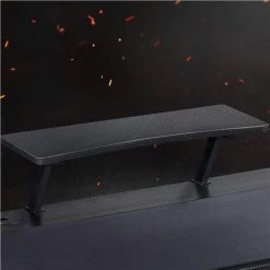 Yaheetech Bureau Gaming 110x70cm Bureau Gamer Ergonomique Table De Jeu Pour Ordinateur PC Domicile Avec Support De Moniteur, Porte-gobelet, Support De Poignée -France Bureau Soldes 2022 33189824 4