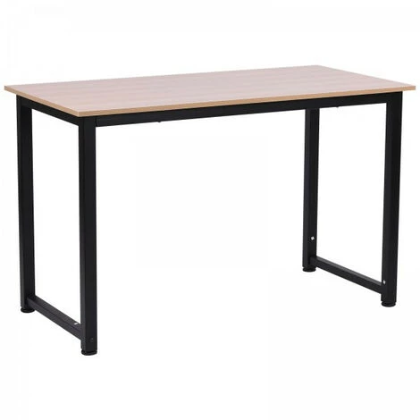 MH Table D'ordinateur Noire Andrew 120L X 60l X 76H Cm 3 MH Table D'ordinateur Noire Andrew 120L X 60l X 76H Cm