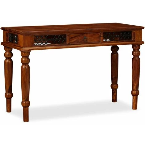 ASUPERMALL Table D'ecriture Bois Massif De Sesham 120 X 50 X 76 Cm 3 ASUPERMALL Table D'ecriture Bois Massif De Sesham 120 X 50 X 76 Cm