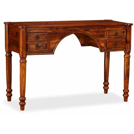 ASUPERMALL Table D'ecriture Bois Massif De Sesham 115 X 50 X 76 Cm 6 ASUPERMALL Table D'ecriture Bois Massif De Sesham 115 X 50 X 76 Cm – Image 4