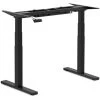 FROMM & STARCK Piètement De Bureau Assis Debout Réglable En Hauteur Pied De Table 125 Kg Noir - Noir -France Bureau Soldes 2022 33471673 1