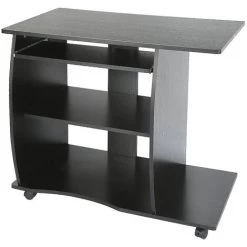 YONGQING Grossiste Et Détaillant|Bureau Ordinateur Bureau Bureau Table & Rouleaux Table PC Avec étagères 90x75x50cm Noir - Noir 9 YONGQING Grossiste Et Détaillant|Bureau Ordinateur Bureau Bureau Table & Rouleaux Table PC Avec étagères 90x75x50cm Noir - Noir -France Bureau Soldes 2022 33501823 3