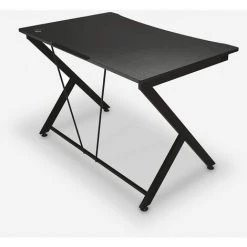 EGLI Bureau Ergonomique De Jeu-vidéo Pour PC Avec Câbles Porte-casque Porte-gobelet 110x70cm TRUST IN GAME | Couleur: Noir -France Bureau Soldes 2022 33565545 5