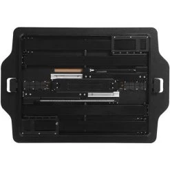 HELLOSHOP26 Bureau Debout Poste De Travail Réglable En Hauteur Pour PC Ordinateur Portable Et Affaires De Bureau Noir - Noir -France Bureau Soldes 2022 33625099 5