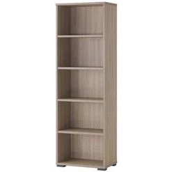 ALTOBUY LYDIA - Bureau 180cm + Caisson H50cm + 4 Meubles De Rangements - Marron Clair -France Bureau Soldes 2022 33639274 4