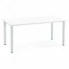 Paris Prix - Bureau Design "office" 160cm Blanc -France Bureau Soldes 2022 33653175 1