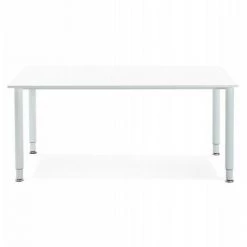 Paris Prix - Bureau Design "office" 160cm Blanc -France Bureau Soldes 2022 33653175 3