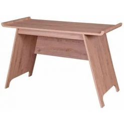 Paris Prix - Bureau Design "huet" 120cm Naturel -France Bureau Soldes 2022 33658823 3