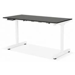 Paris Prix - Bureau Design Réglable "tandy" 140cm Noir -France Bureau Soldes 2022 33662242 4