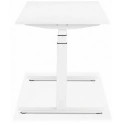 Paris Prix - Bureau Design Réglable "électrique" 160cm Blanc 9 Paris Prix - Bureau Design Réglable "électrique" 160cm Blanc -France Bureau Soldes 2022 33663446 3
