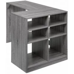 FIVE SIMPLY SMART Bureau D'Angle Réversible "Mix N Modul" 110cm Gris -France Bureau Soldes 2022 33672847 2