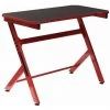 Paris Prix - Bureau Design "gamer Unit" 100cm Noir & Rouge